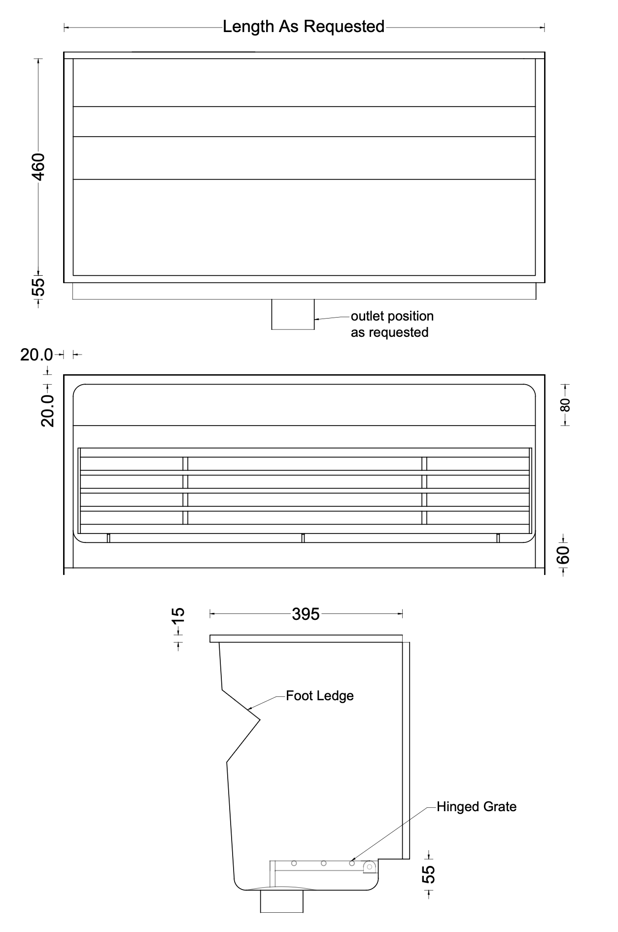 Foot Wash Trough - Image 2
