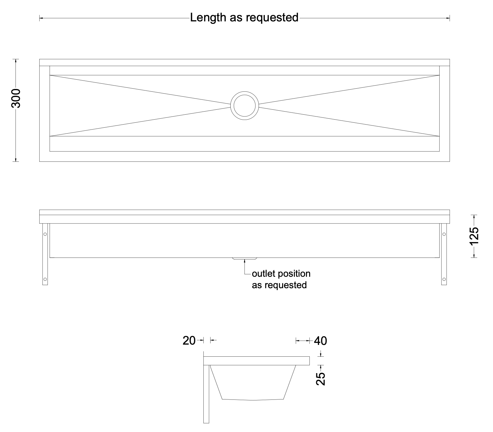 Pattern Wash Trough 1 - Image 2
