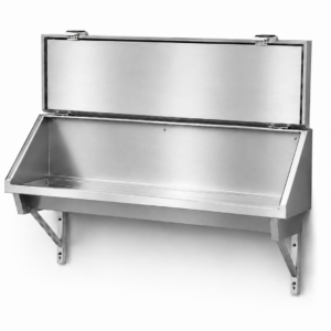 Wallsend Pattern Trough With Lockable Lid
