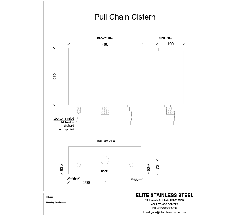 Pull Chain Cistern - Image 2