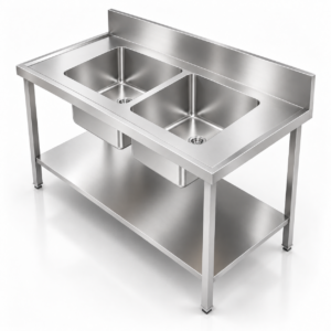 Double Sink Benchtop